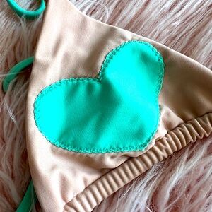 🩵 Heart Patch set by Lolli Swim - size XS